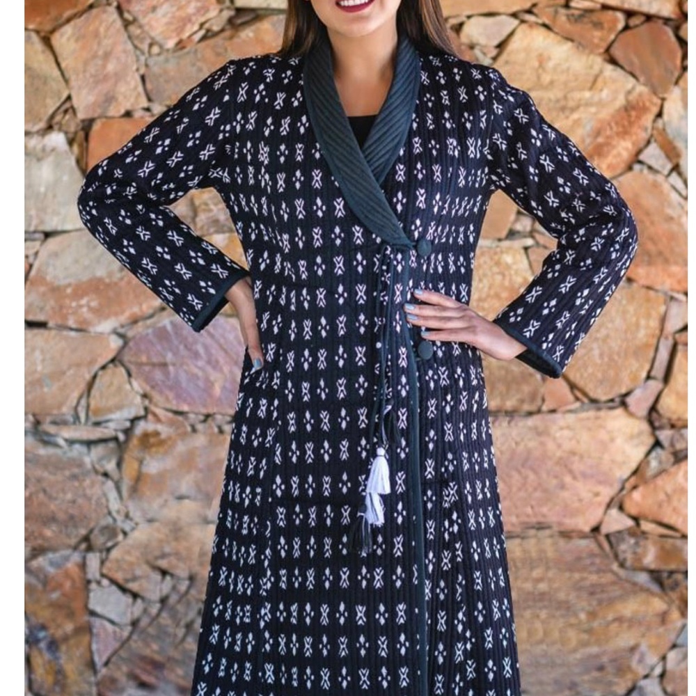 Fall coat . Reversible.